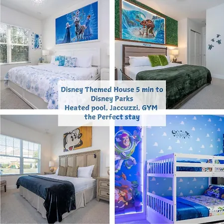 Themed Disney House 5 Min To Disney Parks, Heated Pool, Jacuzzi, Gym And More Orlando Extérieur photo